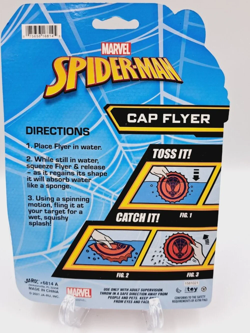 Marvel's Spiderman Movie Mysterio Figure Spider Man Summer Lake Water Beach Toy
